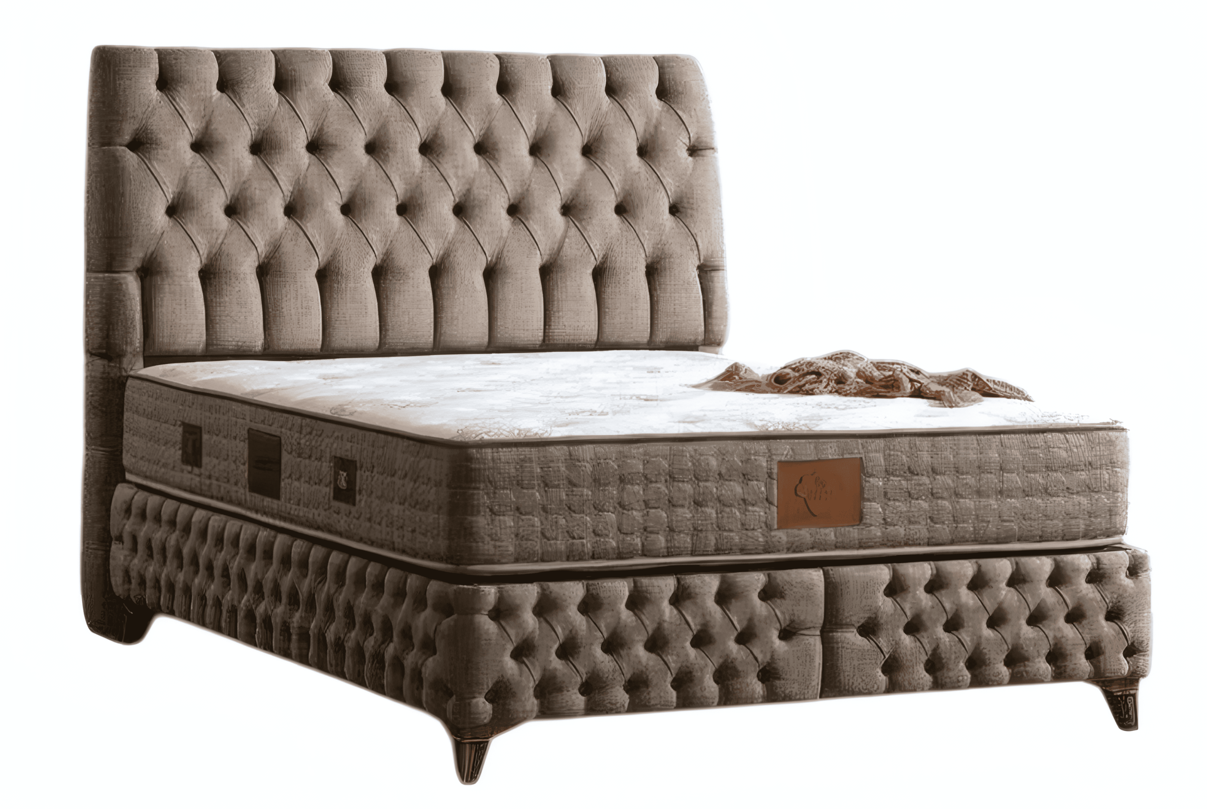 Doppelbett Bett Komfortbett Zweibett Großbett Komfortdoppelbett 180x200 cm