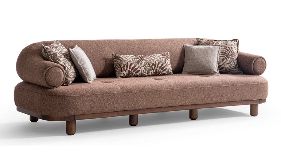 Luxuriöses 4-Sitzer Sofa Moderne Viersitzer Edle Polstercouch